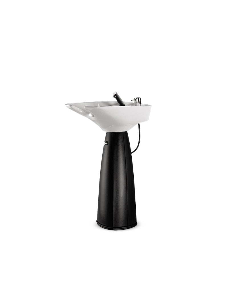 Contura Form PLUS - Lavatório com coluna preto
